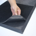 Black gray non-slip mat and disinfection dust  removal door mat for household use